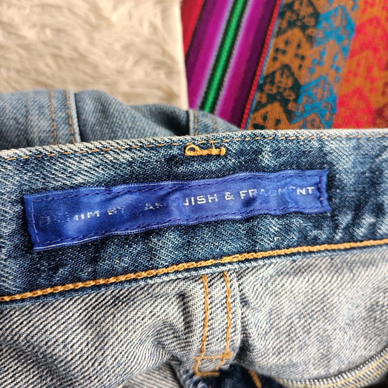 Fragment Design × Vanquish Denim by Vanquish fragment design patchwork selvedge Size US 30 / EU 46 - 9 Thumbnail