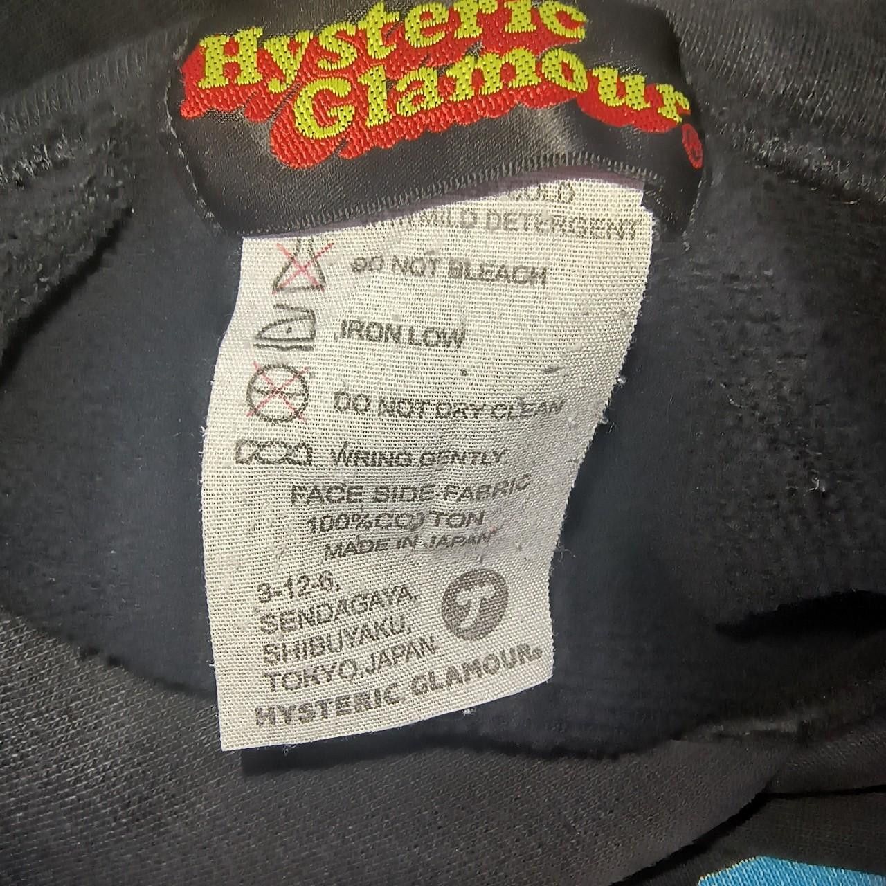 Hysteric Glamour Hysteric Glamour Raglan Graphic Hoodie Size US XS / EU 42 / 0 - 4 Thumbnail