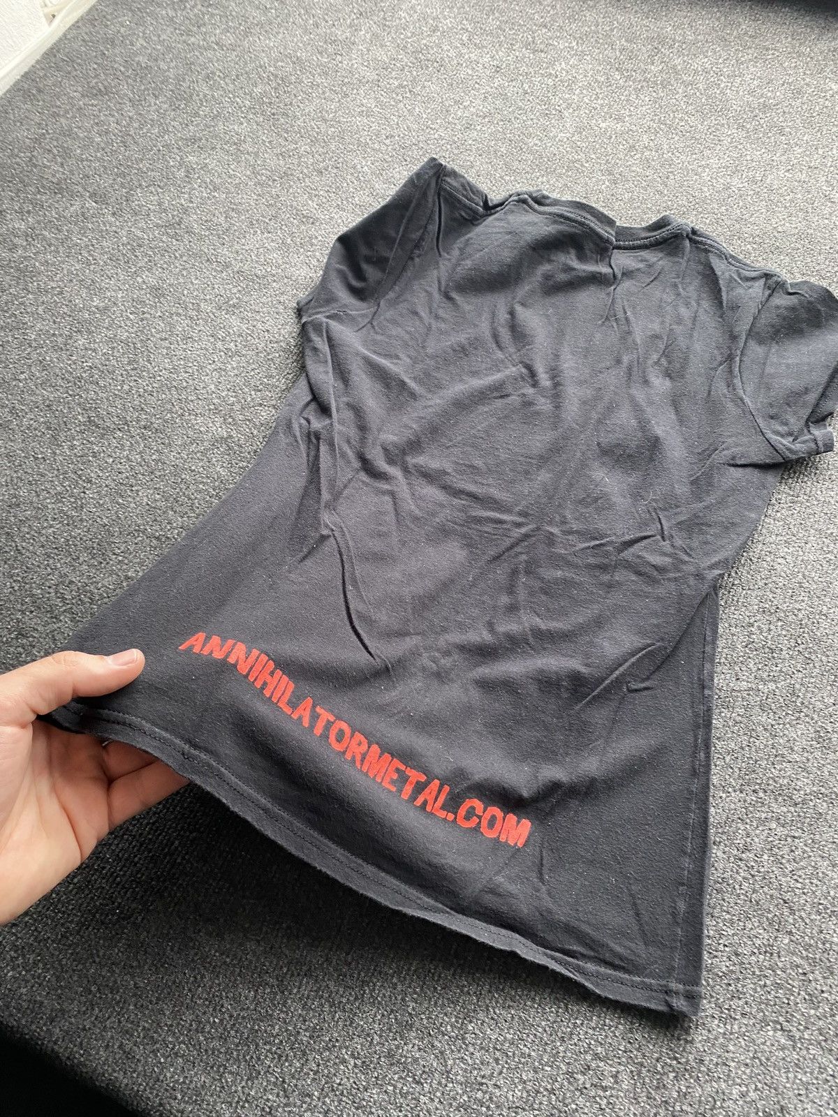 Gildan 🔥Annihilator Feast Album Band metal tee wom m size Size M / US 6-8 / IT 42-44 - 8 Thumbnail
