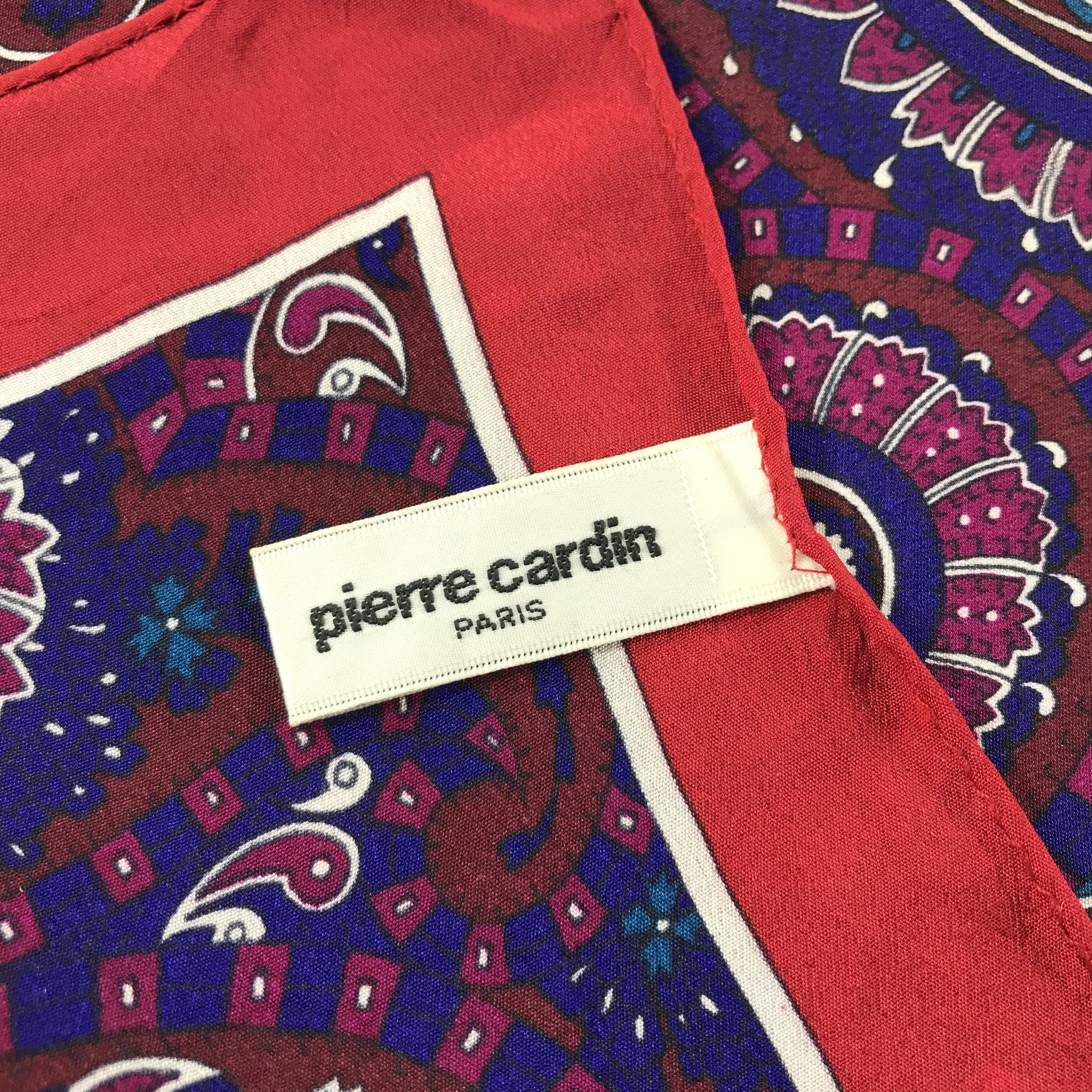 Pierre Cardin Vintage Pierre Cardin Silk Scarf Size ONE SIZE - 5 Thumbnail