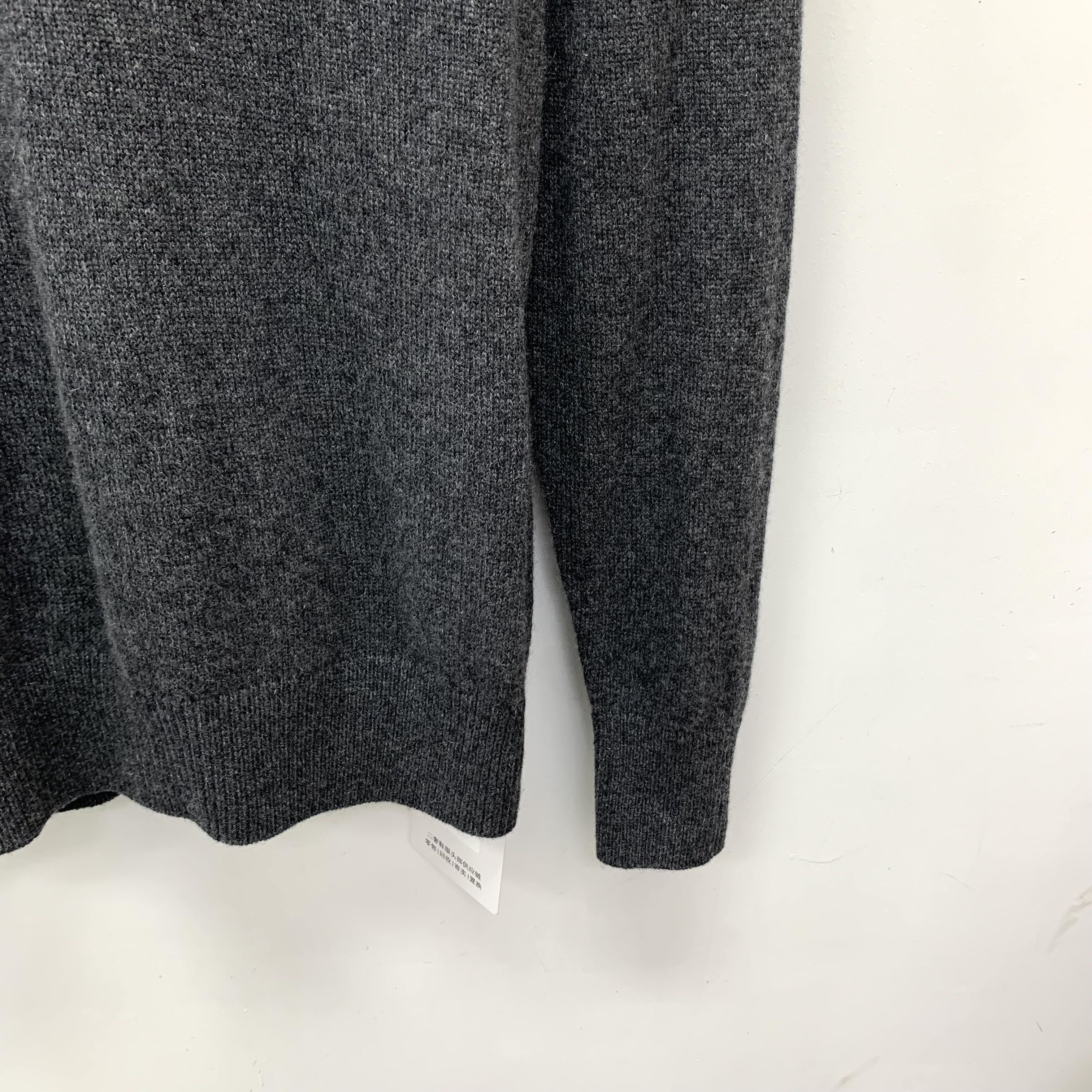 Moncler Moncler Cashmere Knit Sweater Gray (S) Size US S / EU 44-46 / 1 - 4 Thumbnail
