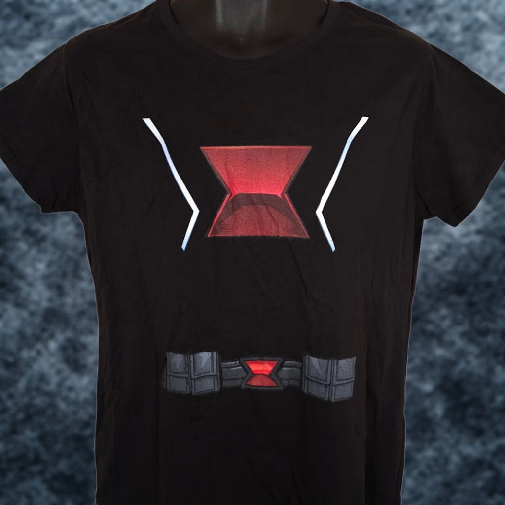 Nintendo Nintendo Shirt Womens L Black Marvel Widow Size Large Avengers Costume Size L / US 10 / IT 46 - 1 Thumbnail