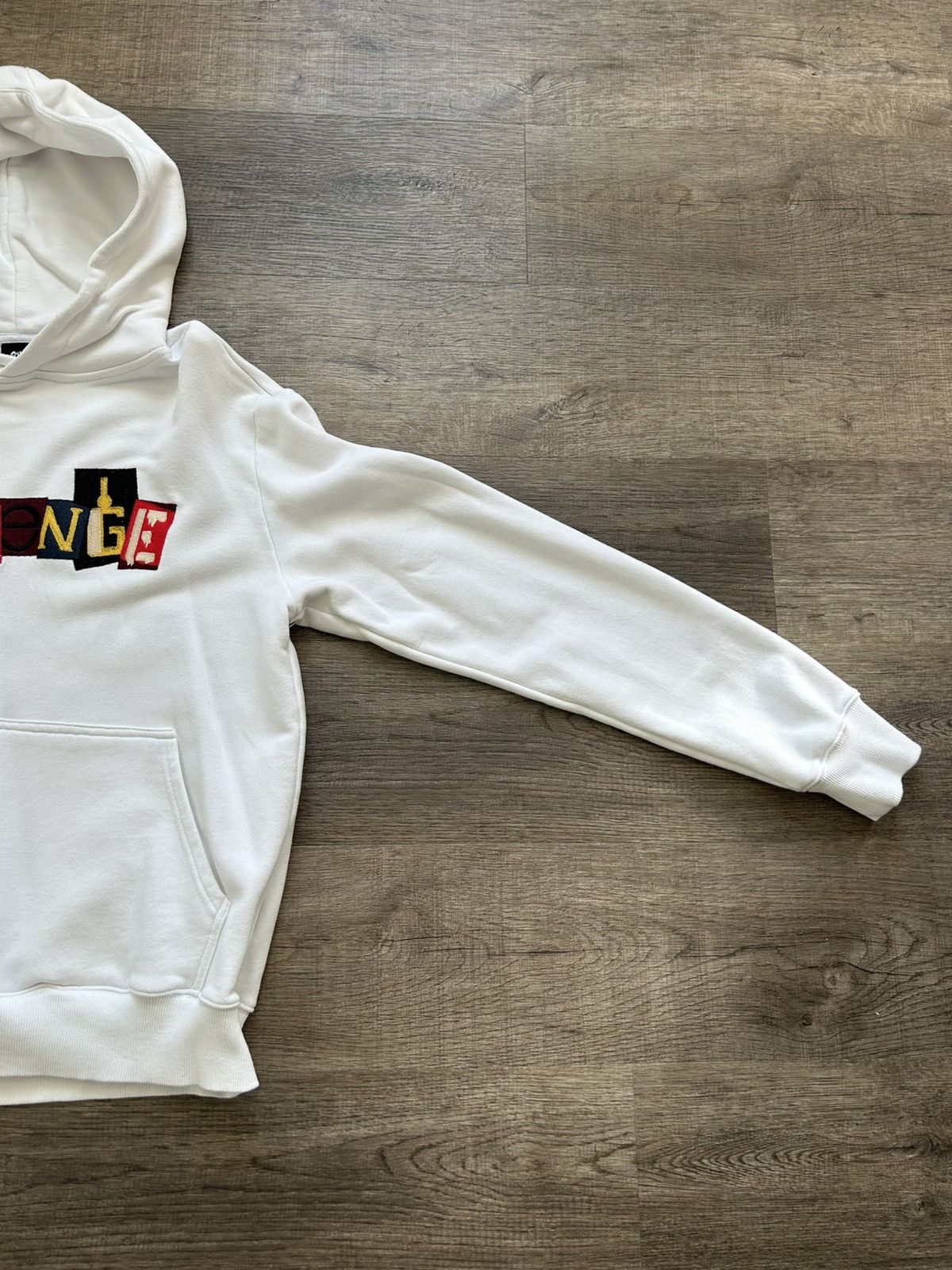 Revenge Revenge Ransom Note Hoodie White 1/100 Size US M / EU 48-50 / 2 - 2 Thumbnail