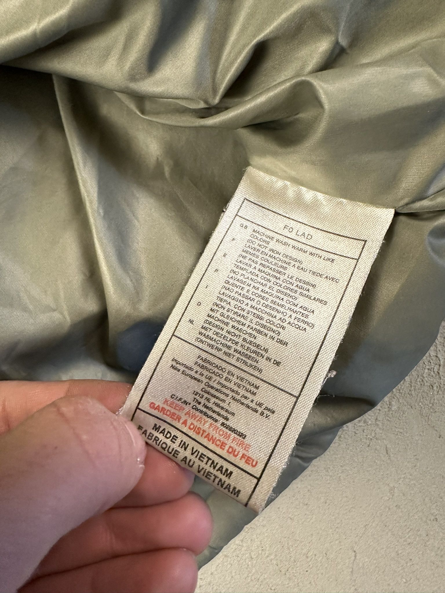 Nike 00s Khaki Nike Down Puffer Boxy Vintage Jacket Size US XL / EU 56 / 4 - 20 Thumbnail