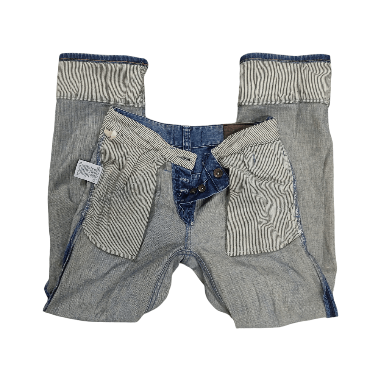 Japanese Brand × Superdry SUPERDRY Brewster Faded Denim Pants Size US 32 / EU 48 - 18 Thumbnail