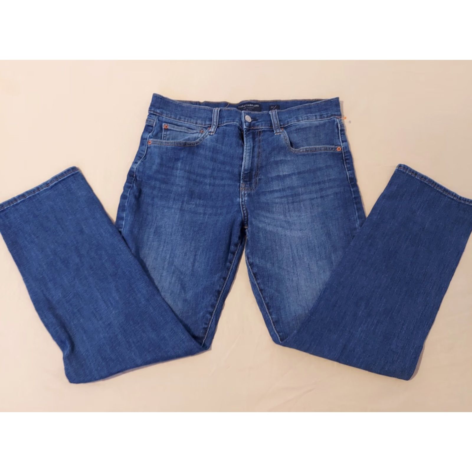 Lucky Brand Lucky Brand Jeans Mens 410 Slim Straight Denim Blue 32x30 33x30 Regular Inseam 30 Athletic Size US 32 / EU 48 - 4 Thumbnail