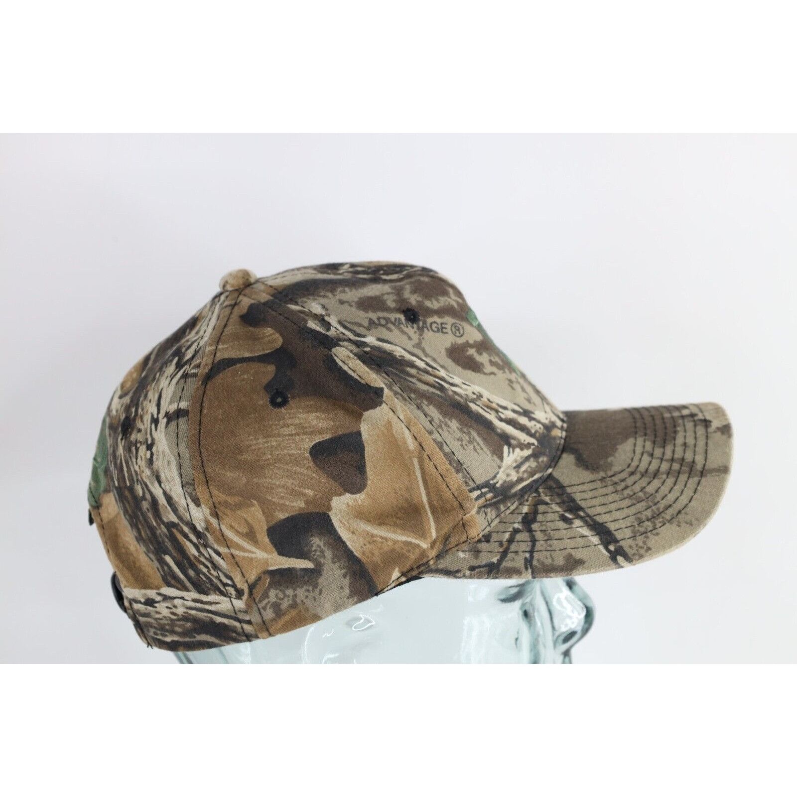Vintage Vintage 90s Streetwear Jacuzzi Advantage Camouflage Hat Size ONE SIZE - 5 Thumbnail