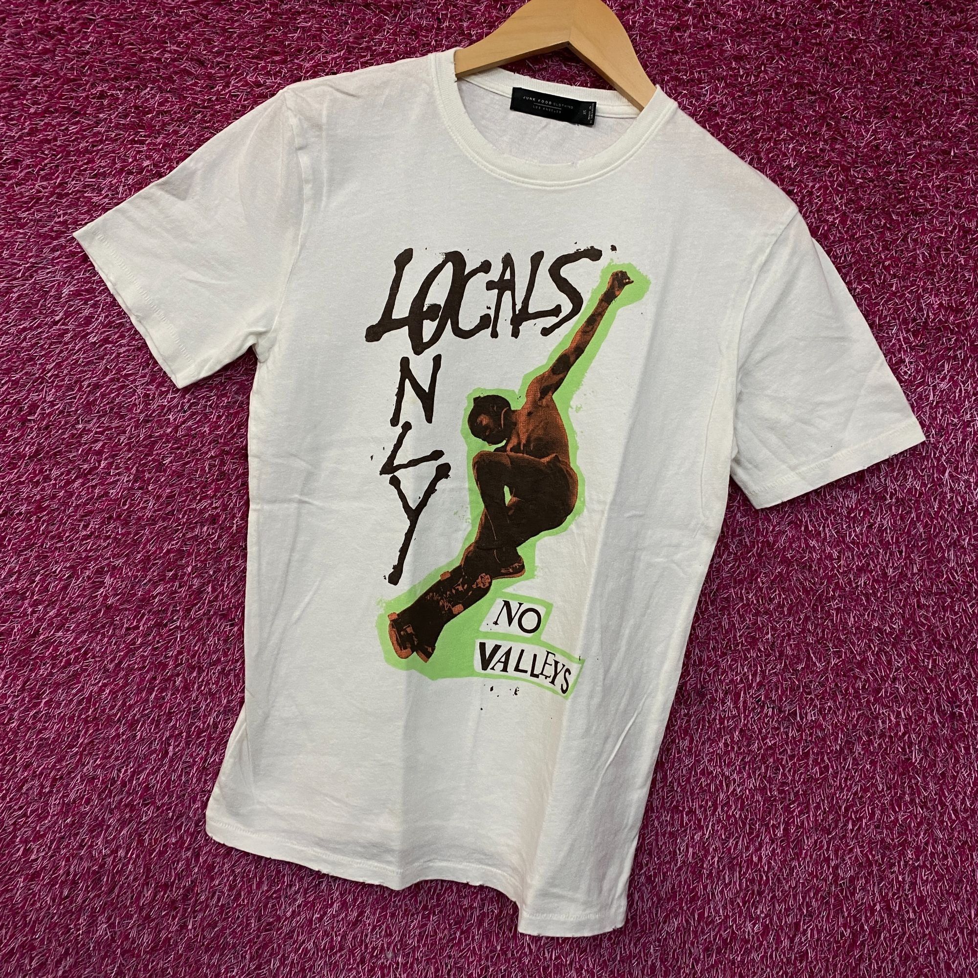 Junk Food Junk Food Clothing Locals Only No Valley Vintage Style Graph Size US XS / EU 42 / 0 - 3 Thumbnail