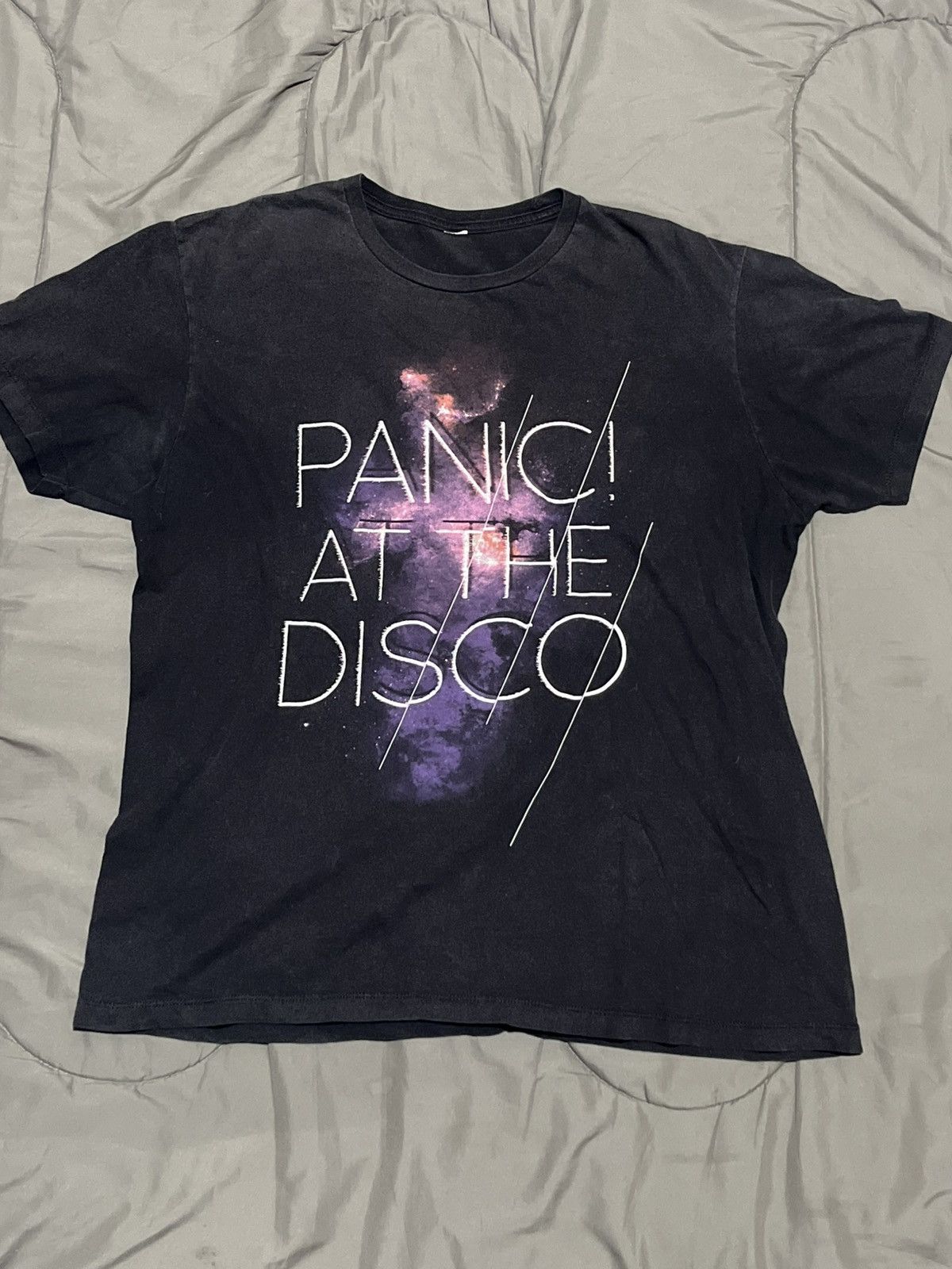 Band Tees Black 2000s Panic At The Disco Tee Size US L / EU 52-54 / 3 - 1 Thumbnail