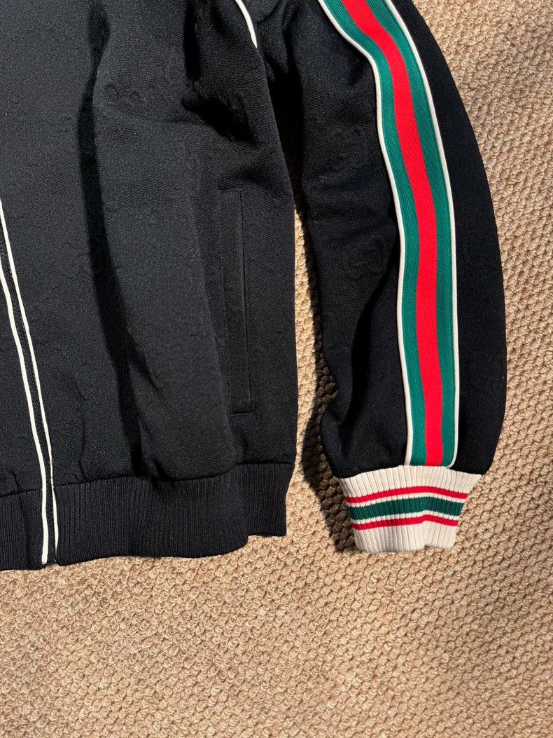 Gucci Gucci Size 3XL Classic dark pattern full-print LOGO green Size US XXL / EU 58 / 5 - 3 Thumbnail