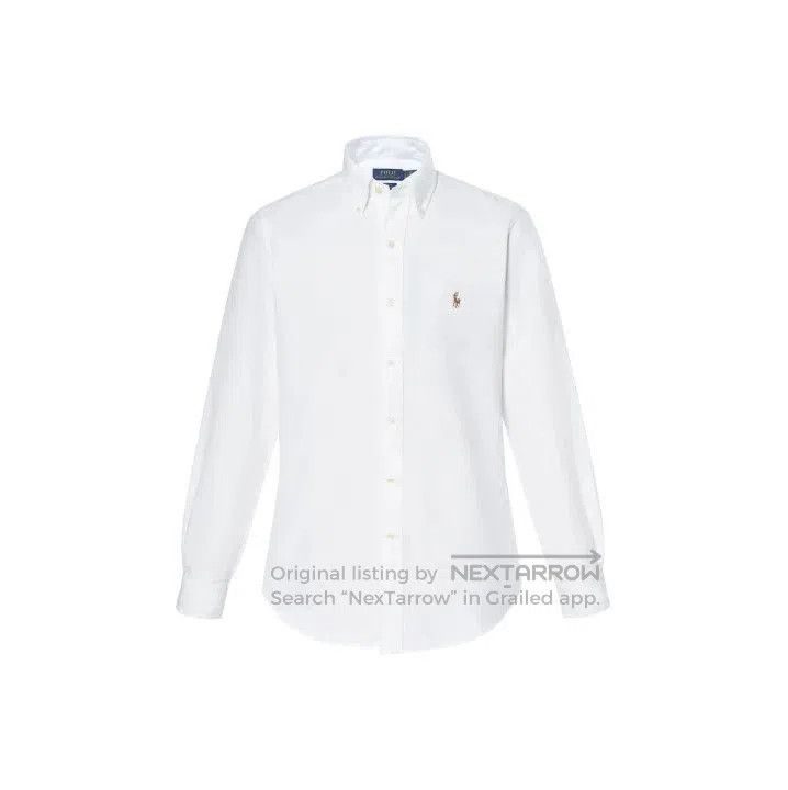 Polo Ralph Lauren Polo Ralph Lauren Men's Solid Logo Long Sleeve Shirt. Size US S / EU 44-46 / 1 - 1 Thumbnail