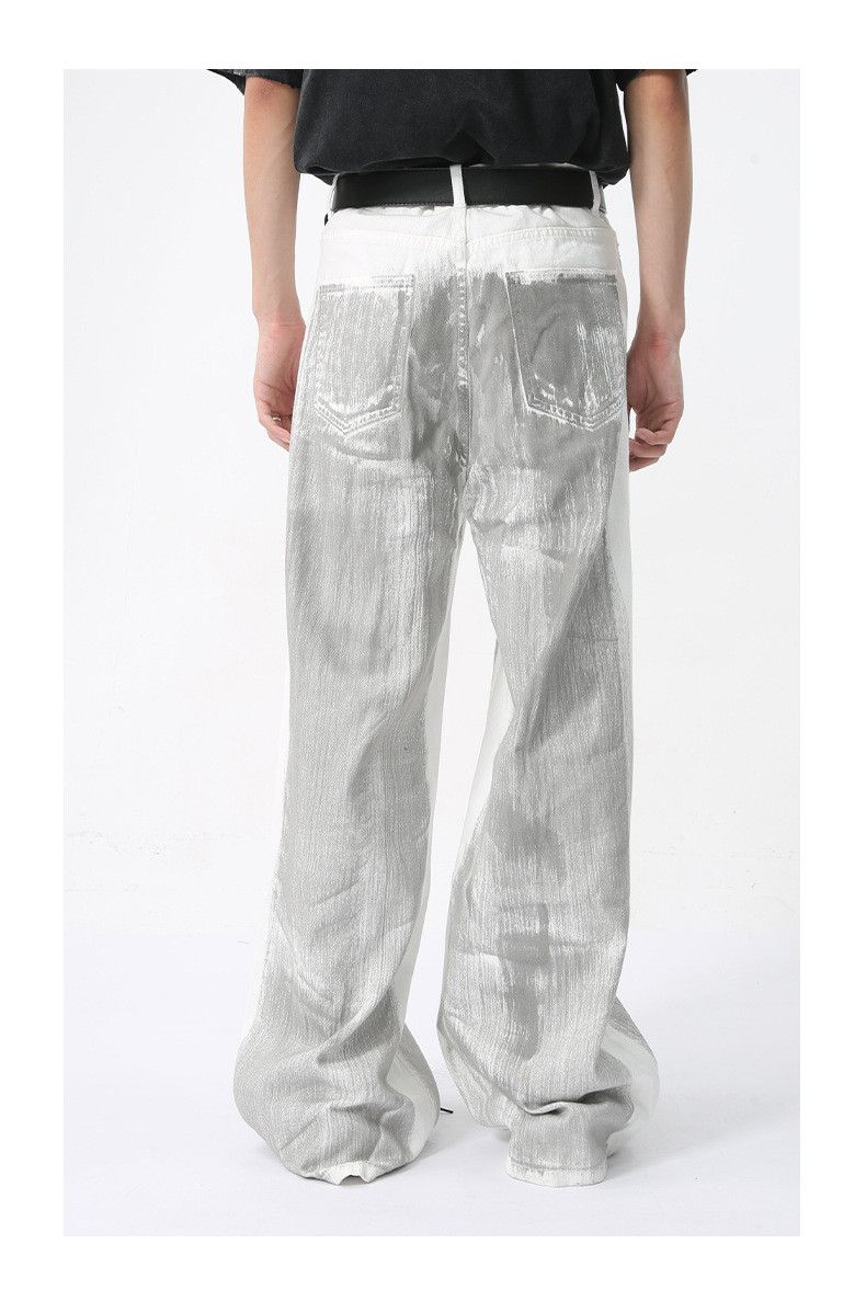 Japanese Brand × Jean Street trend tie-dye jeans casual Size US 32 / EU 48 - 6 Thumbnail