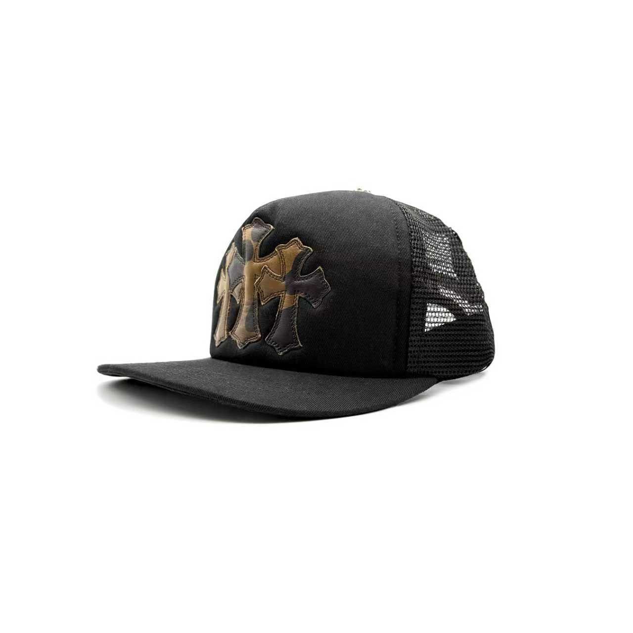 Chrome Hearts Chrome Hearts Camouflage Cross Leather Patch Baseball Cap Size ONE SIZE - 2 Thumbnail
