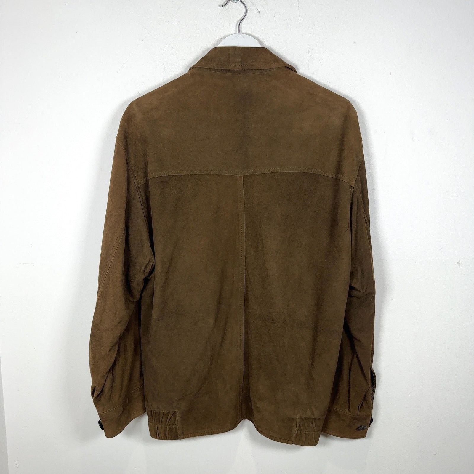 Z Zegna Zegna Suede Zip-Up Jacket Size US M / EU 48-50 / 2 - 5 Thumbnail
