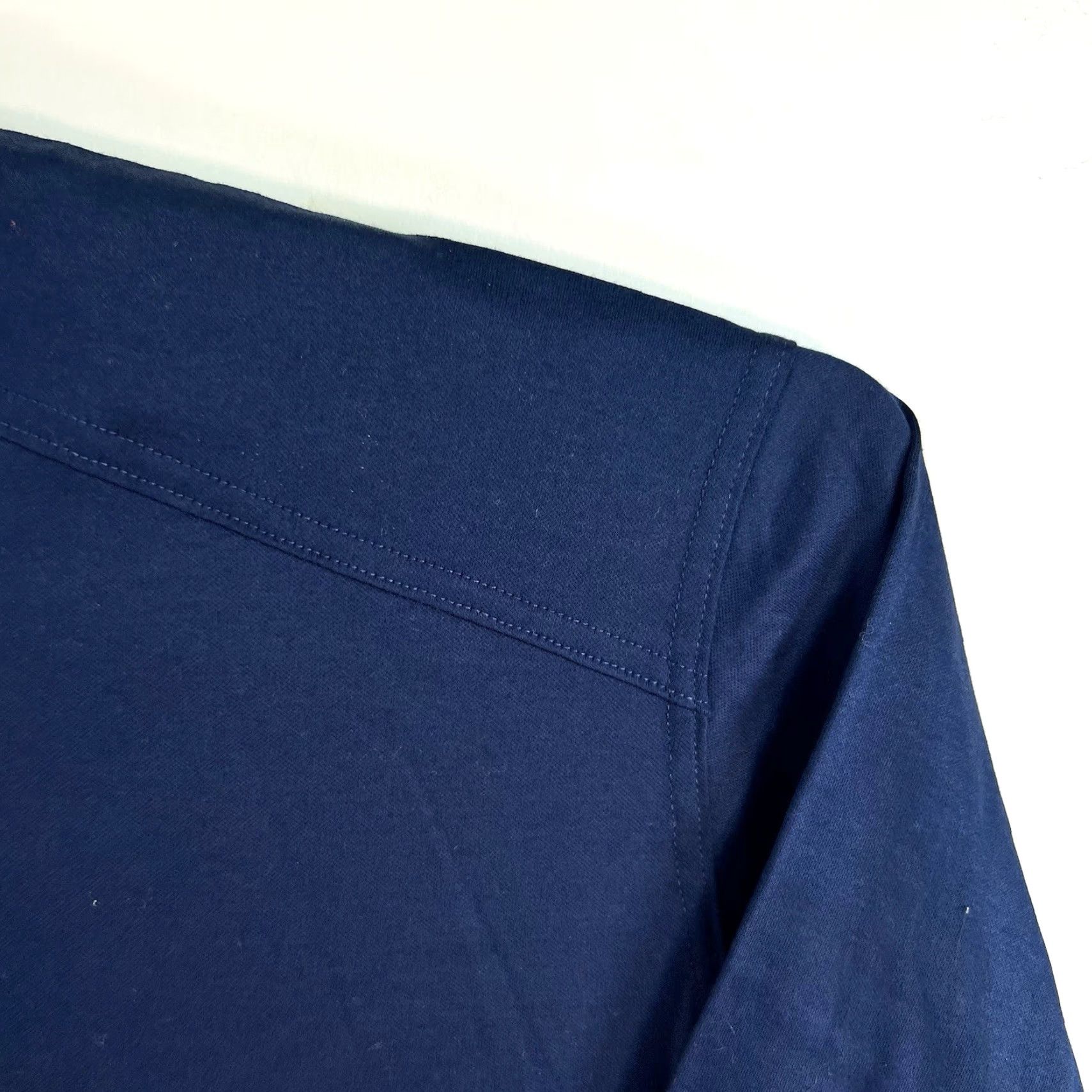 Vintage VINTAGE Novila Germany T-Shirt Men 3XL Blue Cotton Crew Neck Short Sleeve All Seasons Size US XXL / EU 58 / 5 - 2 Thumbnail
