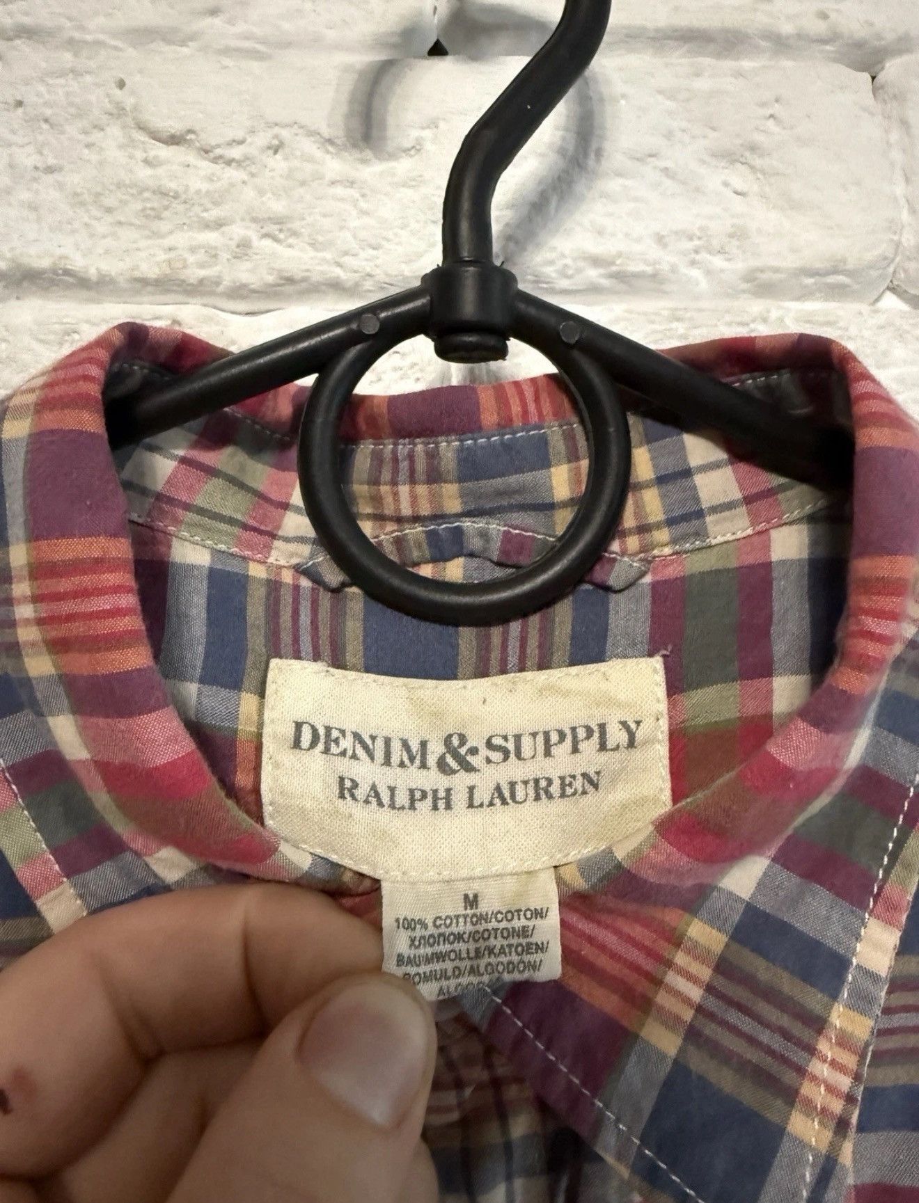 Denim & Supply Ralph Lauren Ralph Lauren Denim and Supply Cotton Shirt Sz M Size US M / EU 48-50 / 2 - 3 Thumbnail
