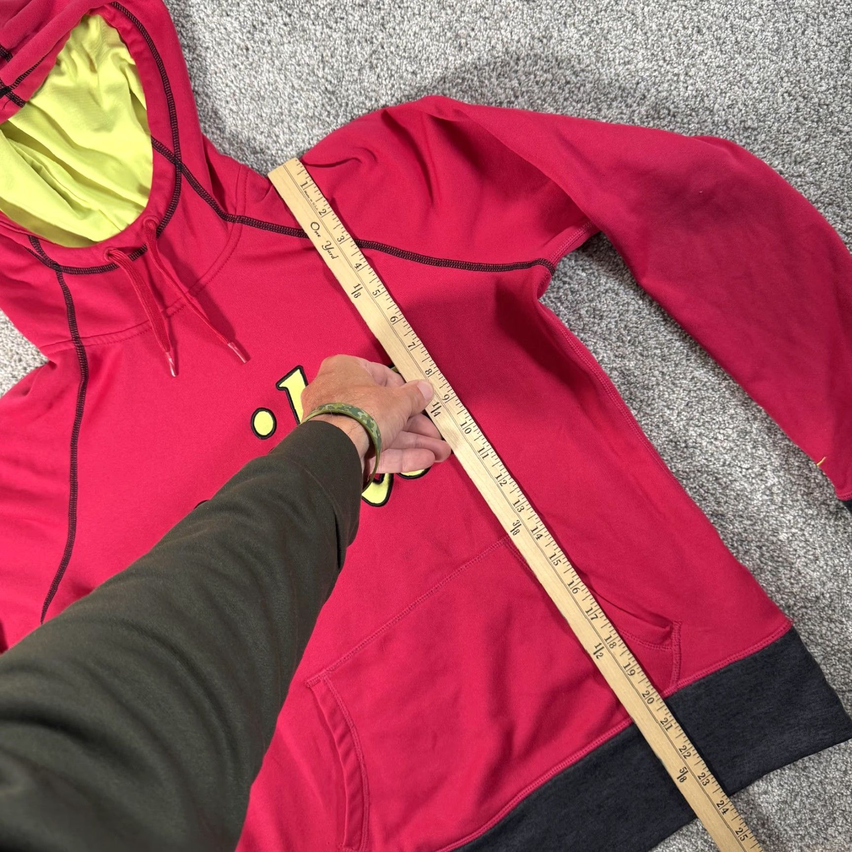 Nike VINTAGE Nike Hoodie M Therma-FIT Thumbholes Retro Sportswear Y2K Streetwear Frat Boy Size US M / EU 48-50 / 2 - 2 Thumbnail
