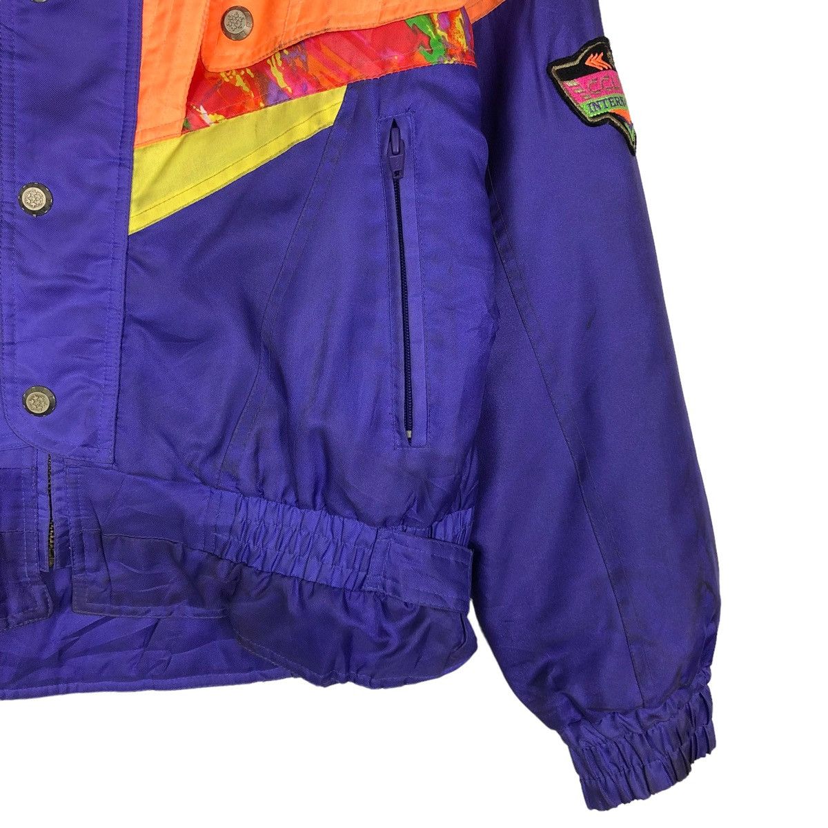 🔥VINTAGE CROPPED SKI JACKET BONDAGE CCLTEAM ISSEY MIYAKE