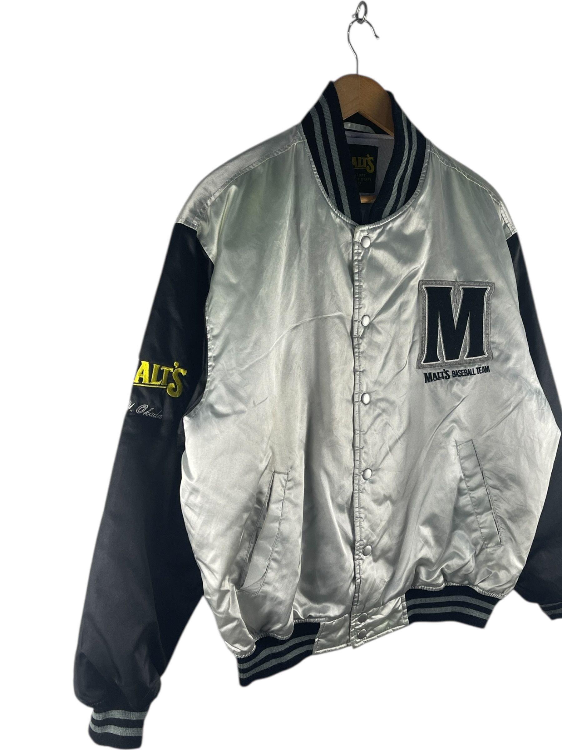 Vintage Malt's Baseball Suntory Varsity Jacket