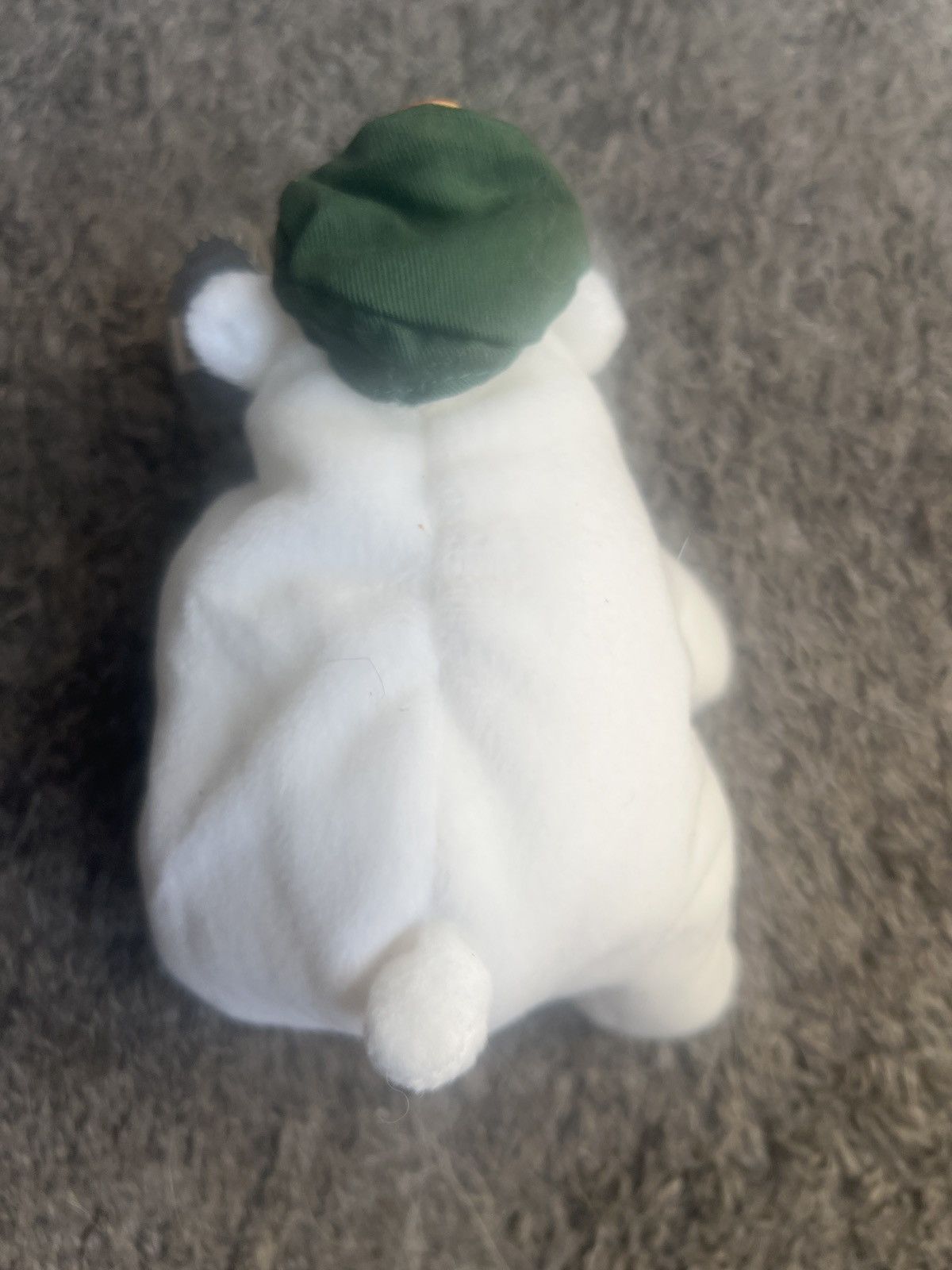 Coca Cola 1998 Coca-Cola Polar Bear In Drivers Cap And Bowtie Plush Size ONE SIZE - 2 Thumbnail