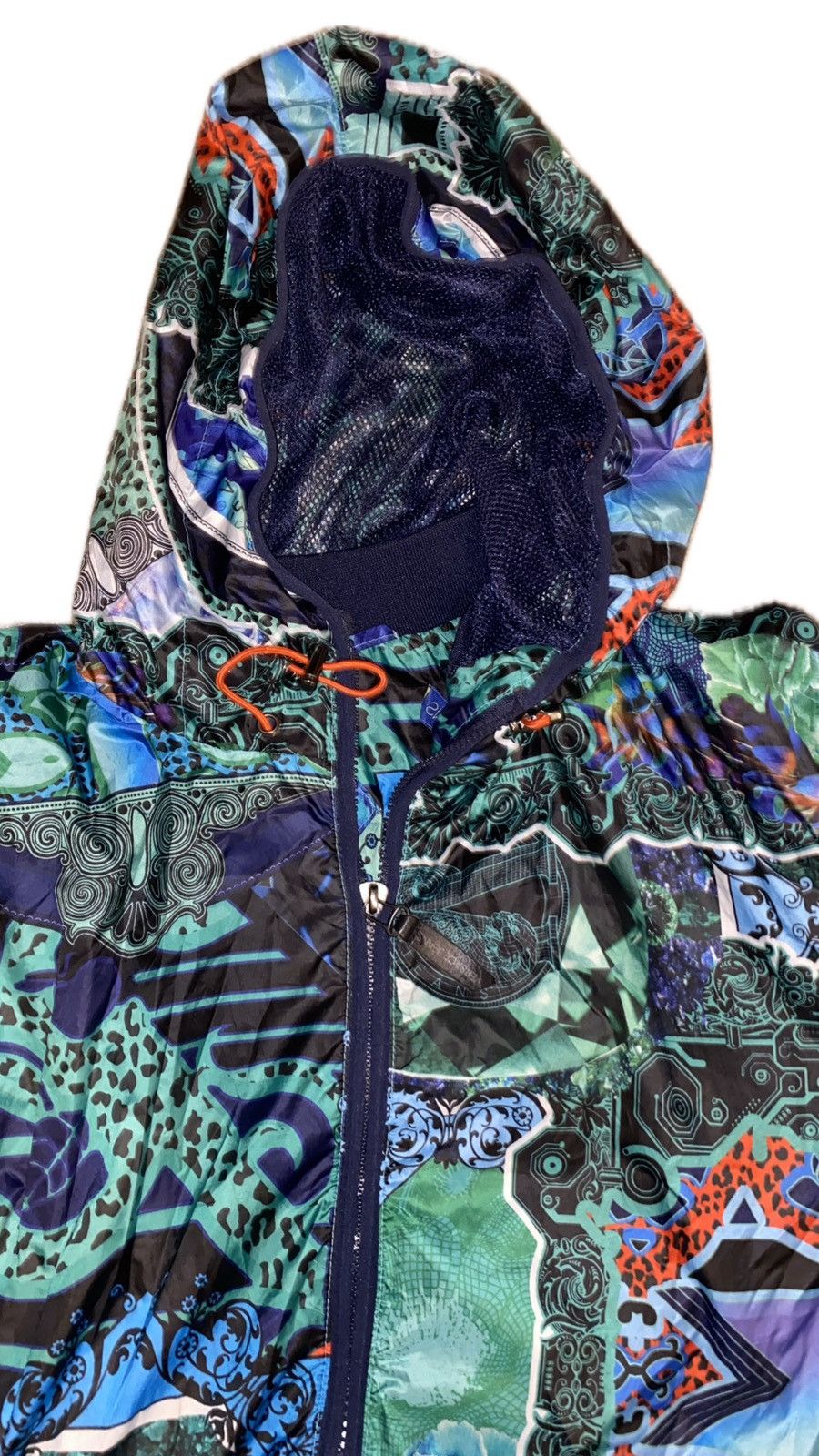 Versace Versace multicolored windbreaker Size US M / EU 48-50 / 2 - 2 Thumbnail