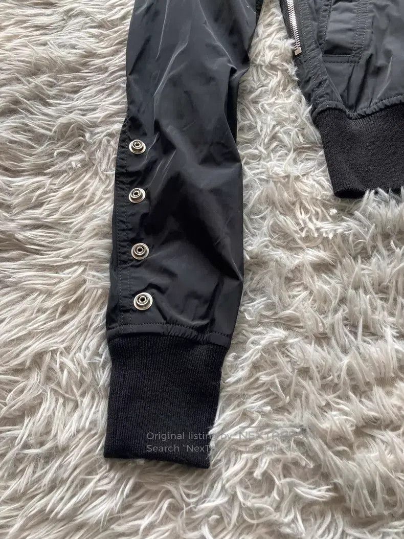 Rick Owens Rick Owens Slim cropped dark zip jacket Size US M / EU 48-50 / 2 - 3 Thumbnail