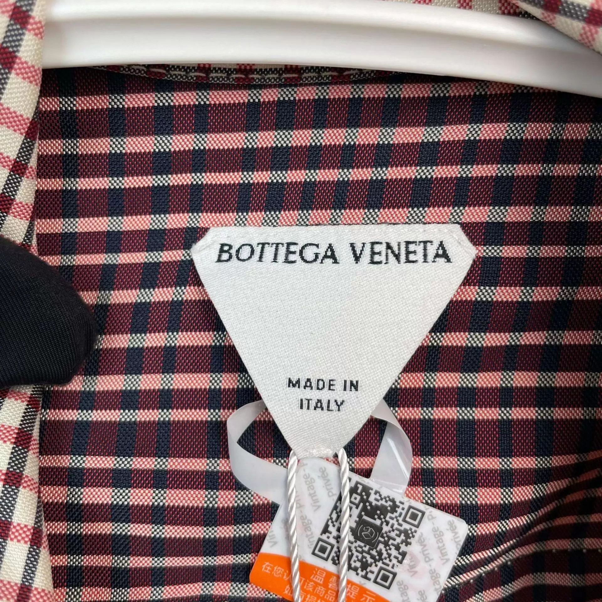 Bottega Veneta BV striped red shirt jkt 34 Size XXS / US 00 / IT 34 - 3 Thumbnail