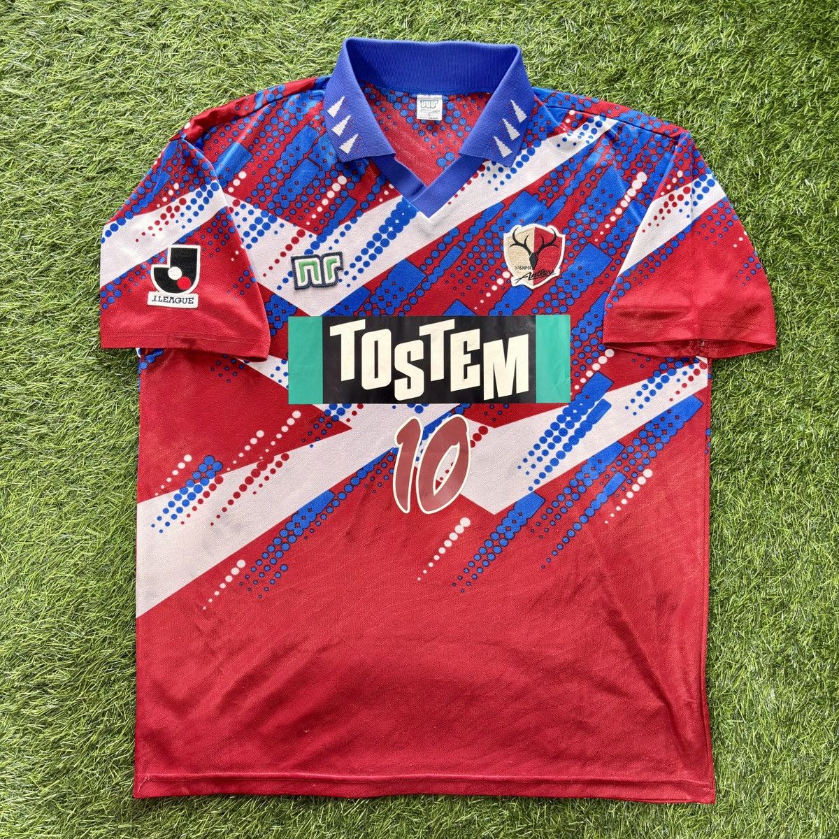 Other Kashima Antlers 1995 Lenoardo #10 Soccer Jersey Size US L / EU 52-54 / 3 - 1 Thumbnail