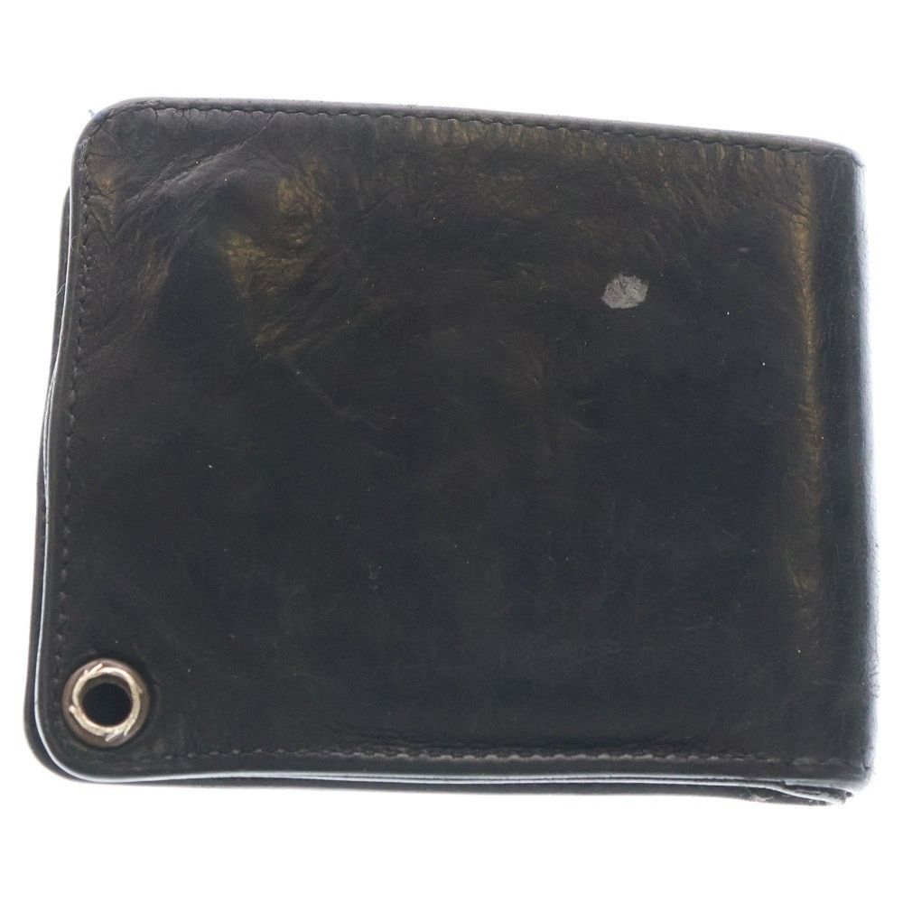 Chrome Hearts Chrome Hearts 1SNAP Cross Ball Button Wallet Black Size ONE SIZE - 2 Thumbnail