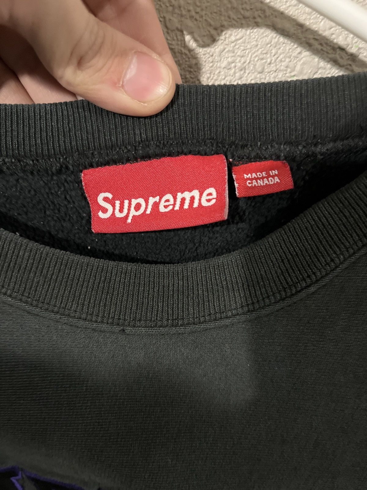 Supreme × Vintage Vintage Supreme Sweater Size US L / EU 52-54 / 3 - 4 Thumbnail