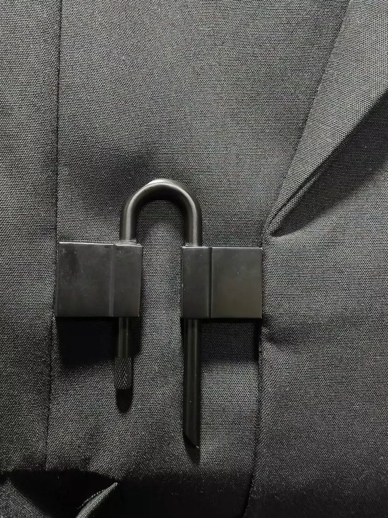 Givenchy Givenchy Size46 U-Lock Solid Color Slim Fit Woolen Blazer Size US M / EU 48-50 / 2 - 5 Thumbnail