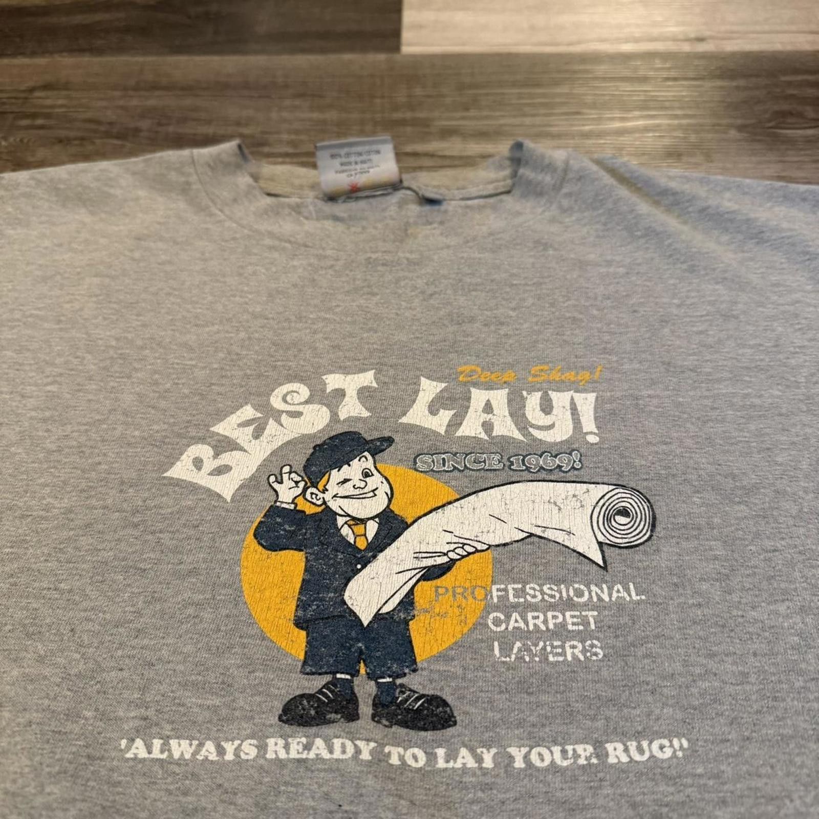 Other Vintage best lay funny sex Randy river t shirt 00s XL Size US XL / EU 56 / 4 - 4 Thumbnail