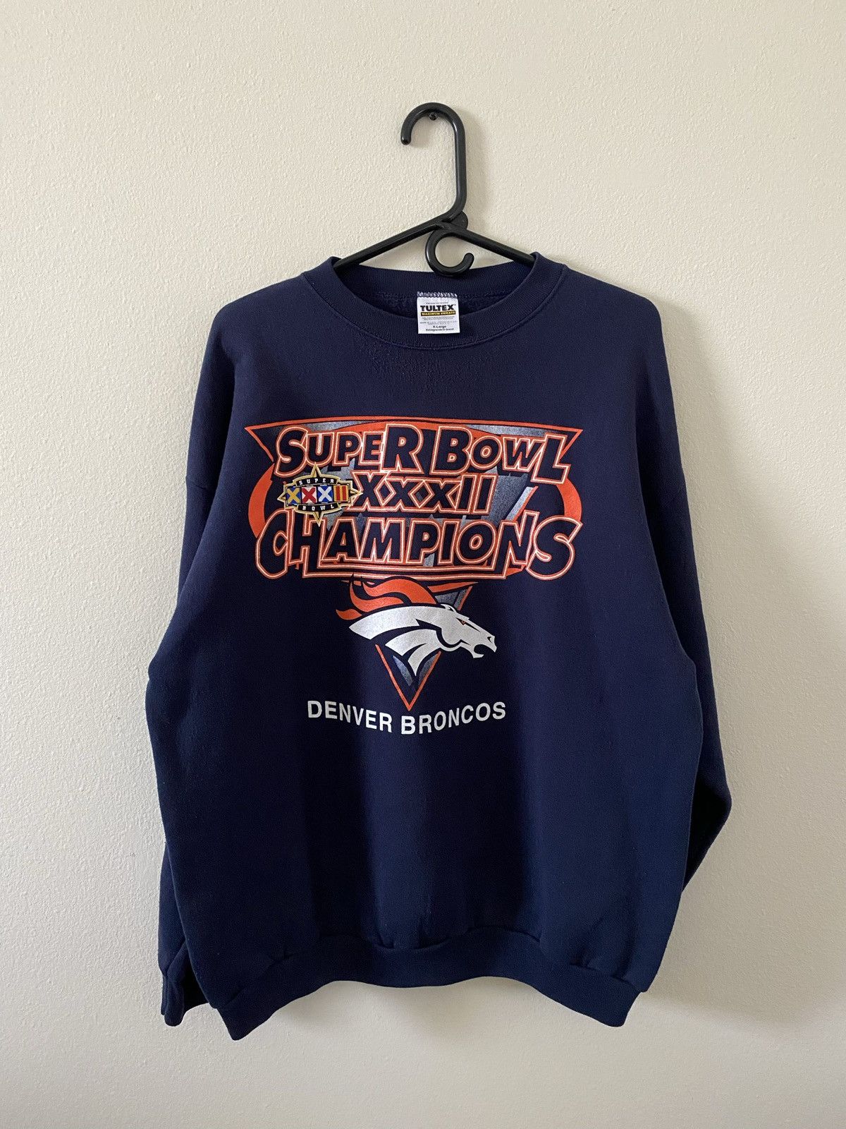 Vintage Vintage 1998 Denver Broncos Super Bowl XXX|I Crewneck Size US XL / EU 56 / 4 - 1 Thumbnail