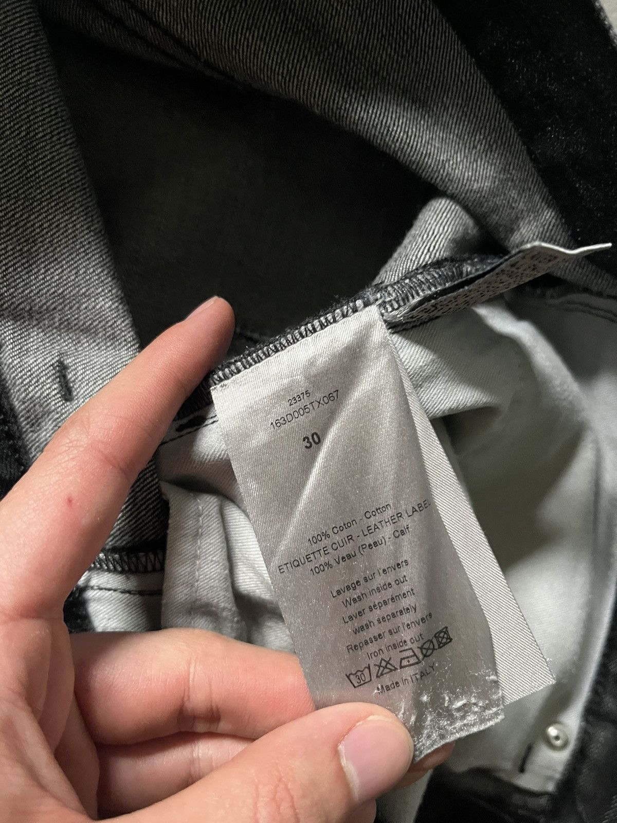 Dior Dior S/S 11 Jake jeans black washed by Kris Van Assche Size US 30 / EU 46 - 20 Thumbnail