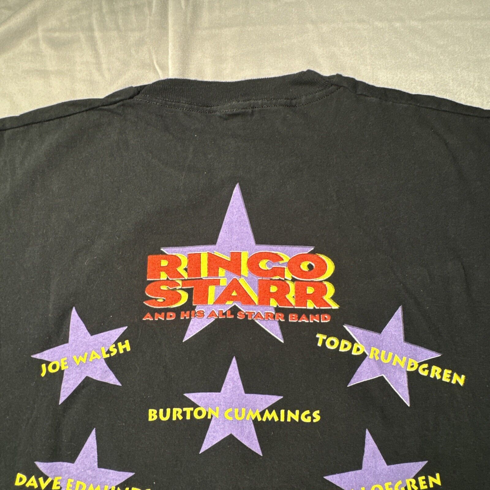 Fruit Of The Loom Ringo Starr And All Starr Band T Shirt Size XL Vintage 90s Size US XL / EU 56 / 4 - 17 Thumbnail