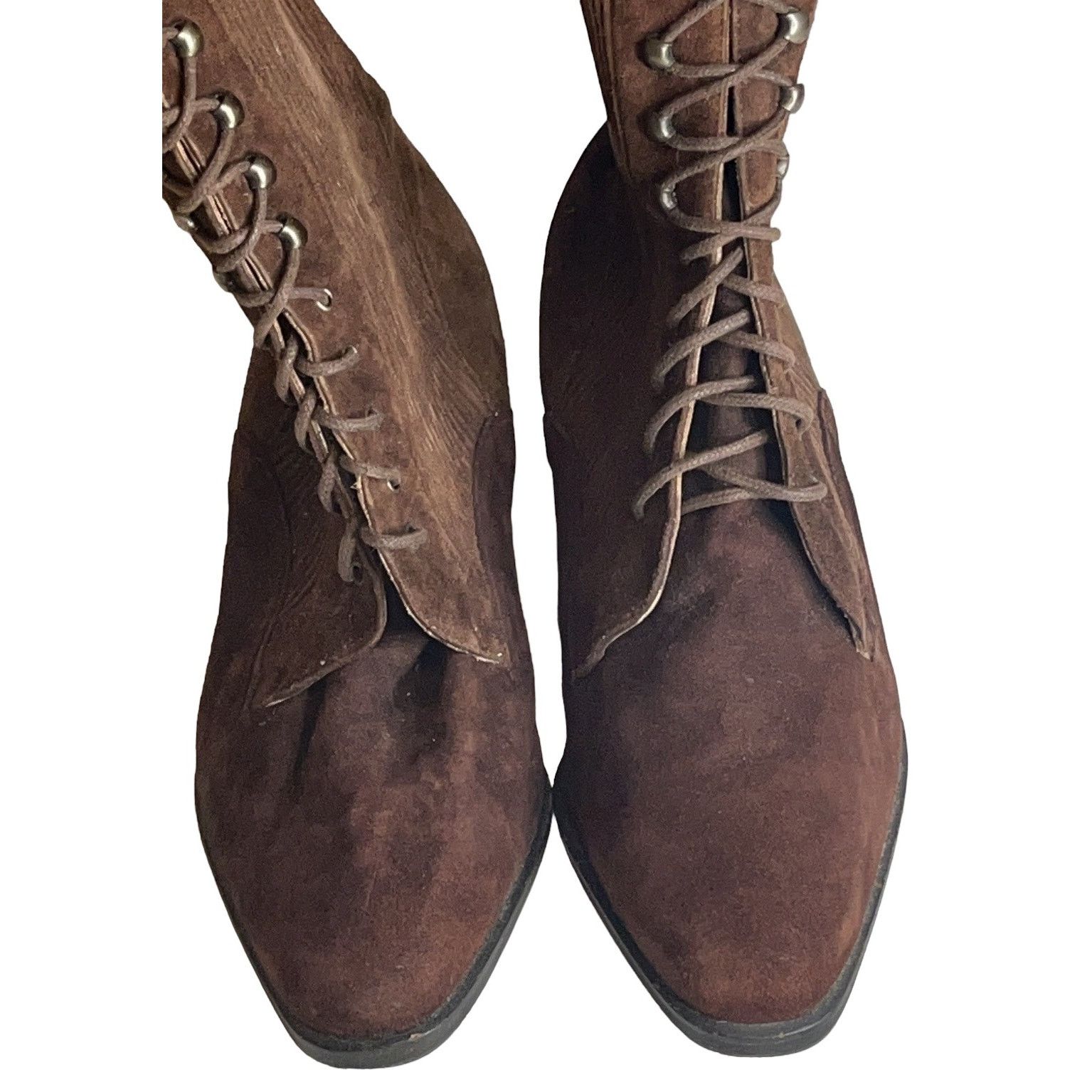 Other FRANCESCO RUGGERI Suede Brown Boots - Size 37 Size US 7 / IT 37 - 3 Thumbnail