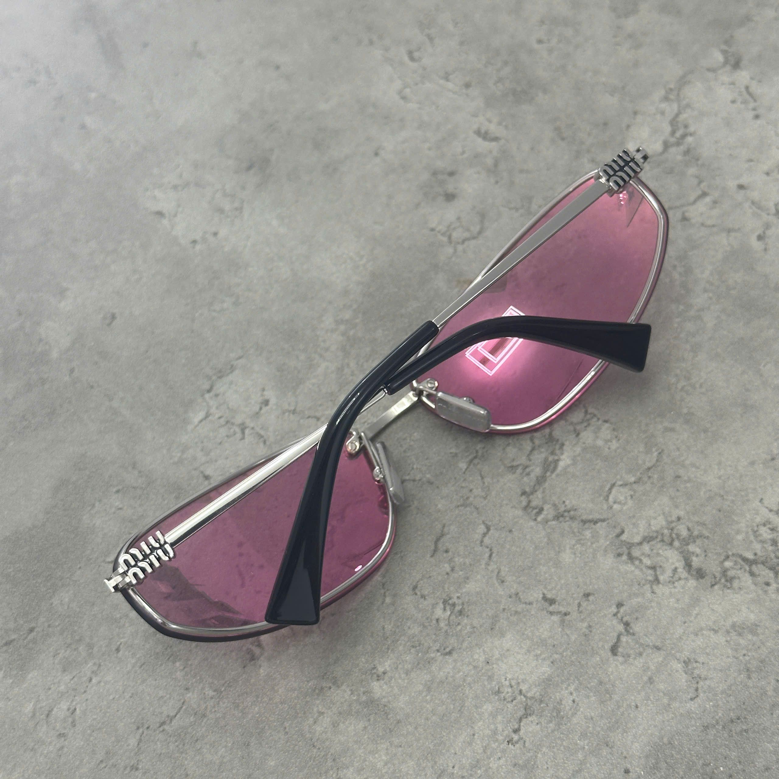 Miu Miu MIU MIU MU A50S 1BC70J Sunglasses Size ONE SIZE - 2 Thumbnail