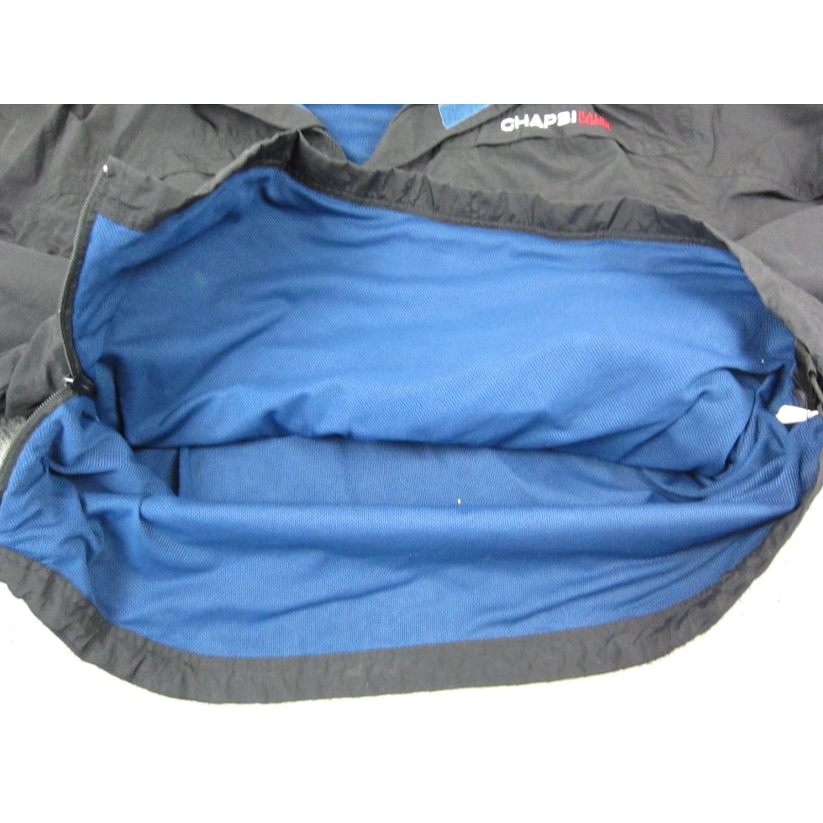 Ralph Lauren VINTAGE Ralph Lauren Jacket Adult Large Black Blue Chaps 1/4 Zip Mens Bomber 90s Size US L / EU 52-54 / 3 - 7 Thumbnail