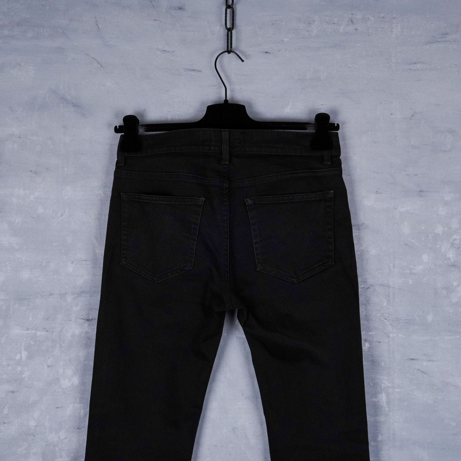 Acne Studios Acne studios ace stay cash denim slim fit black pants jeans Size US 30 / EU 46 - 4 Thumbnail