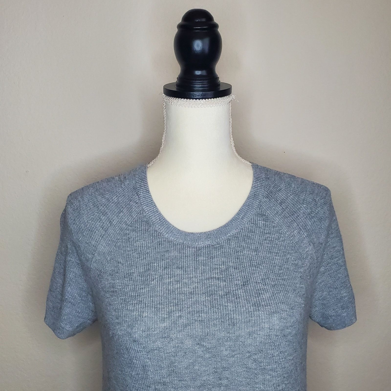 Everlane Everlane Gray Knit Top XS Size XS / US 0-2 / IT 36-38 - 5 Thumbnail