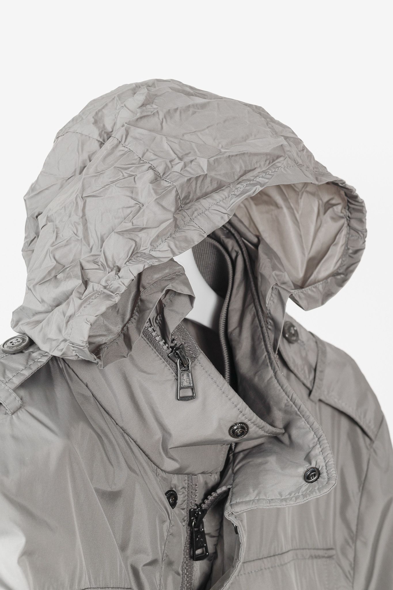 Moncler Moncler Jonathan Giubbotto Hidden Hood Nylon Field Jacket Size US M / EU 48-50 / 2 - 11 Thumbnail