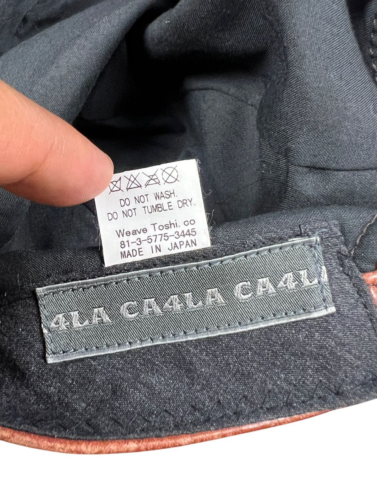 CA4LA × Leather Vintage CA4LA Leather Newsboy Hat Size ONE SIZE - 14 Thumbnail