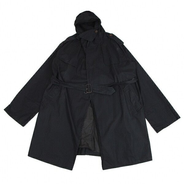 Jean Paul Gaultier Jean Paul GAULTIER HOMME Cotton Hooded Coat Blue Size 50 Size US L / EU 52-54 / 3 - 1 Thumbnail