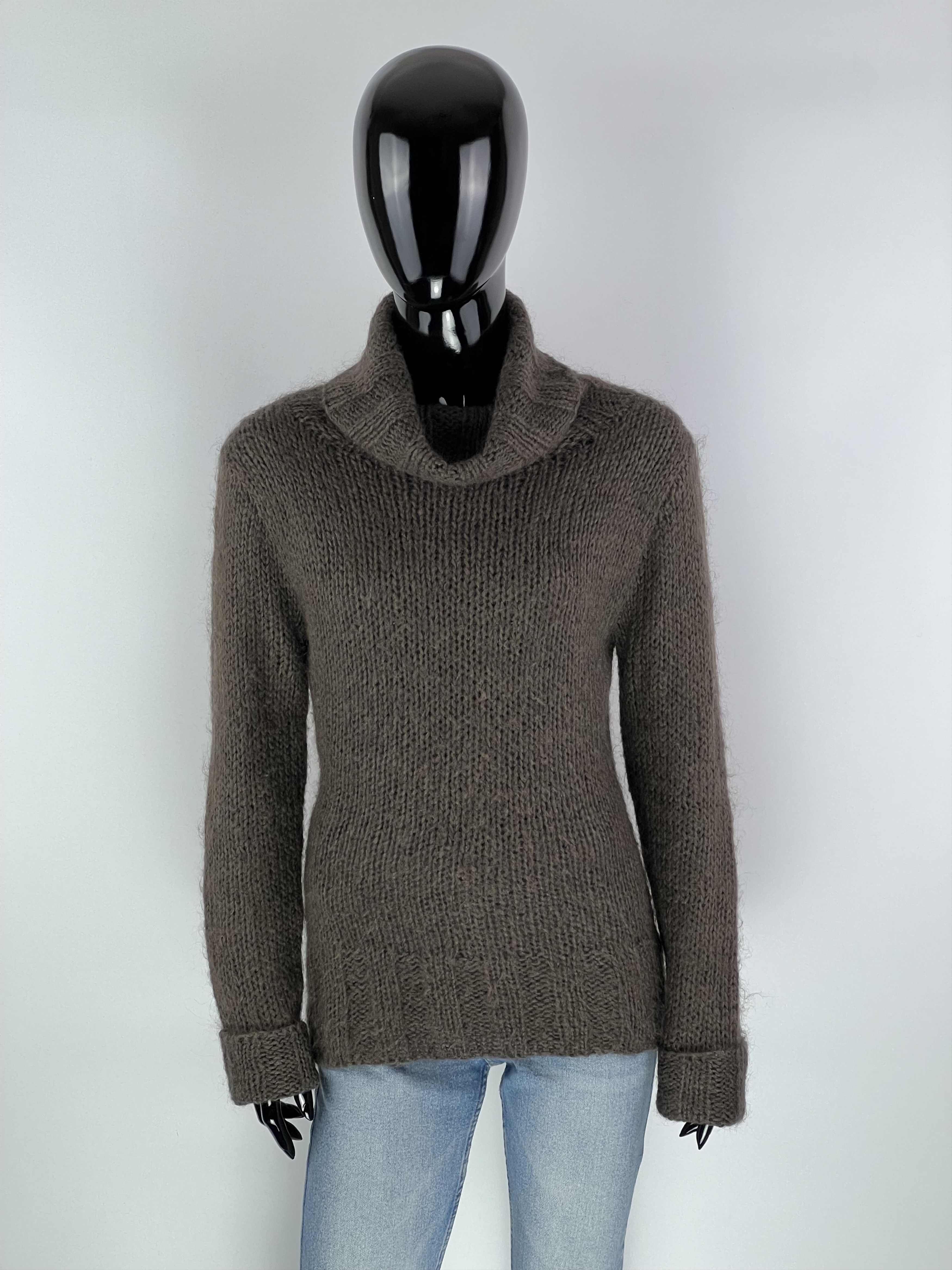 Samsoe Samsoe Samsoe Samsoe Knitted Mohair Turtleneck Pullover Size M Size M / US 6-8 / IT 42-44 - 1 Thumbnail