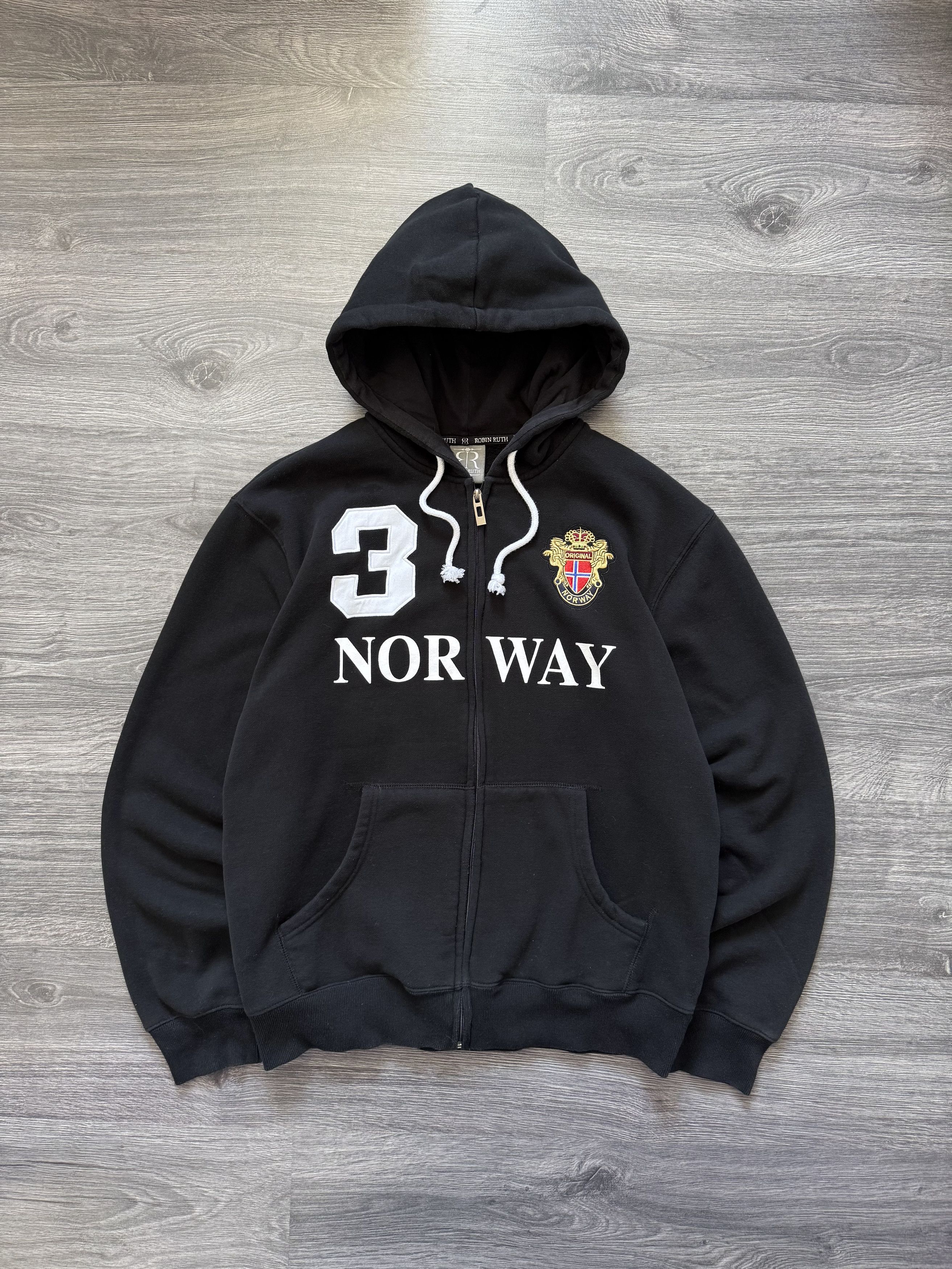 Robin Ruth Y2K Polo Ralph Lauren Style Robin Ruth Norway Zip Hoodie Size US XL / EU 56 / 4 - 1 Thumbnail
