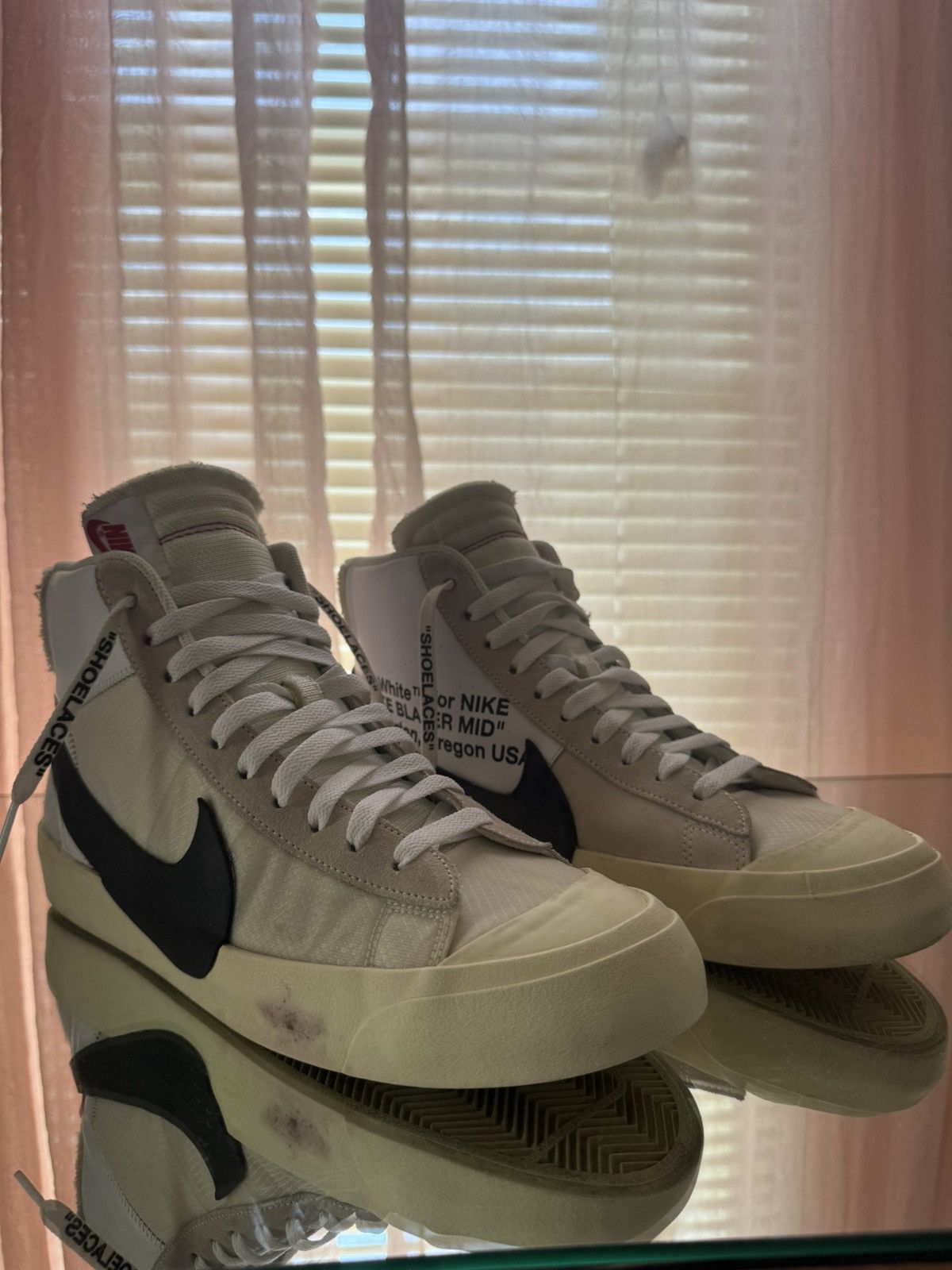 Nike × Off-White Nike off-white blazer mid Size US 11 / EU 44 - 2 Thumbnail