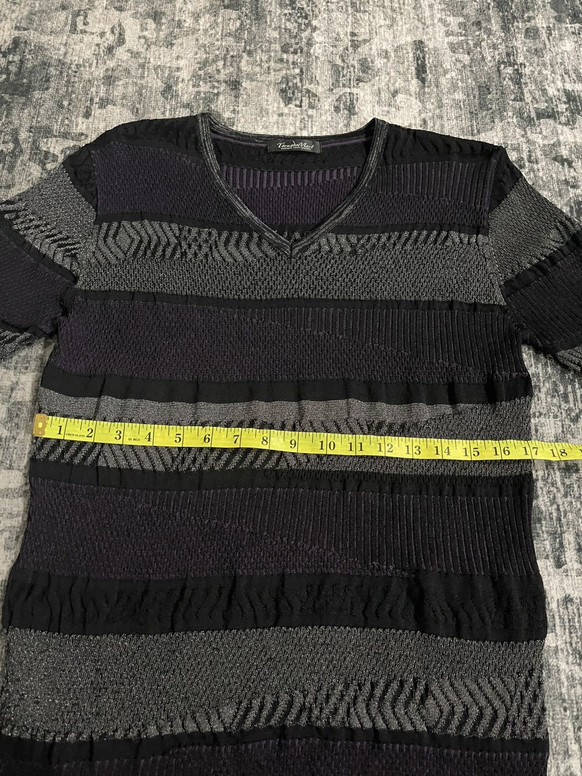Tornado Mart Tornado Mart Short Sleeve Knit Size M / US 6-8 / IT 42-44 - 13 Thumbnail