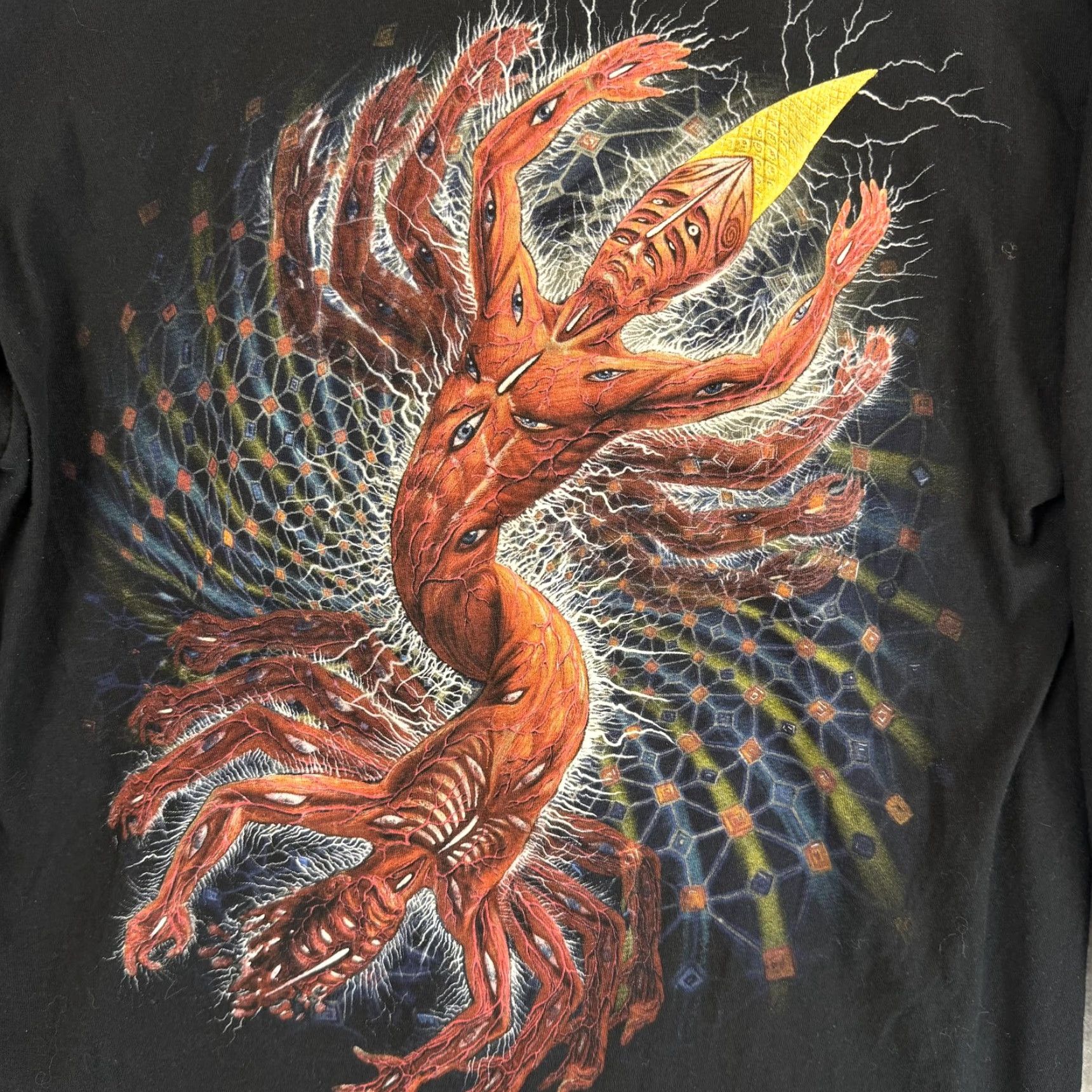 Tultex VINTAGE Tool Shirt Mens Medium Black Long Sleeve Fear Inoculum Tour 2019 Los Angeles Size US M / EU 48-50 / 2 - 6 Thumbnail