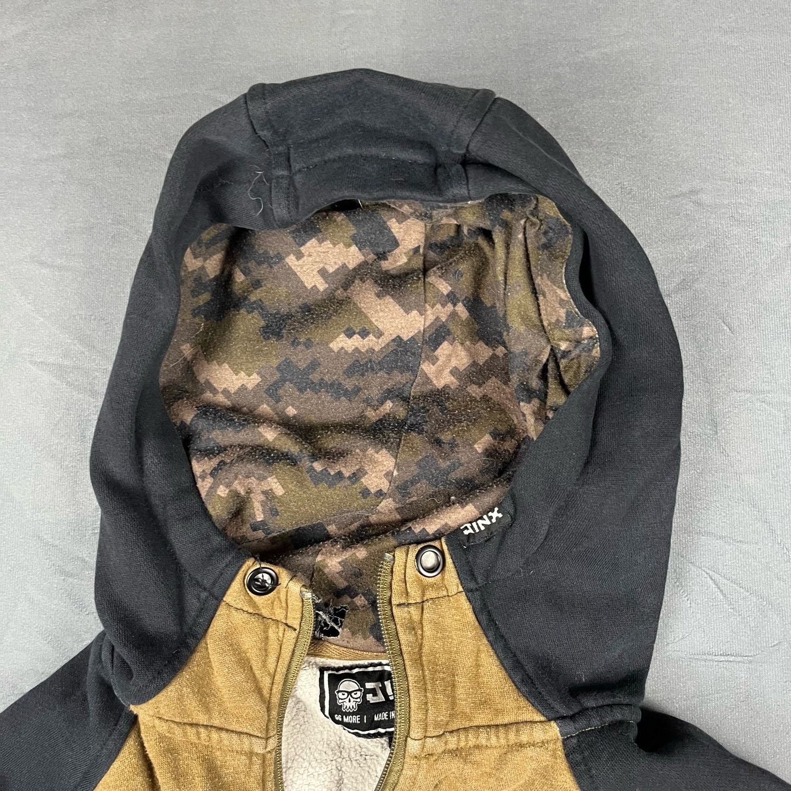 Other Digital Camo Sherpa Lined Hoodie J!nx JINX Flaws Medium P-14 Size US M / EU 48-50 / 2 - 2 Thumbnail
