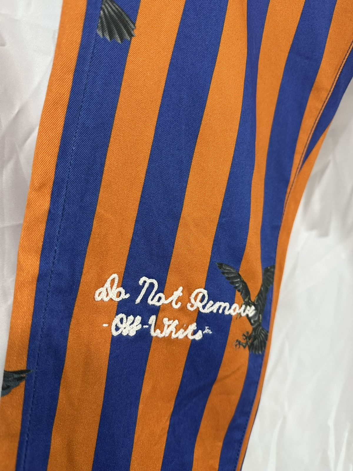 Off-White Off White Striped Denim Size US 32 / EU 48 - 3 Thumbnail